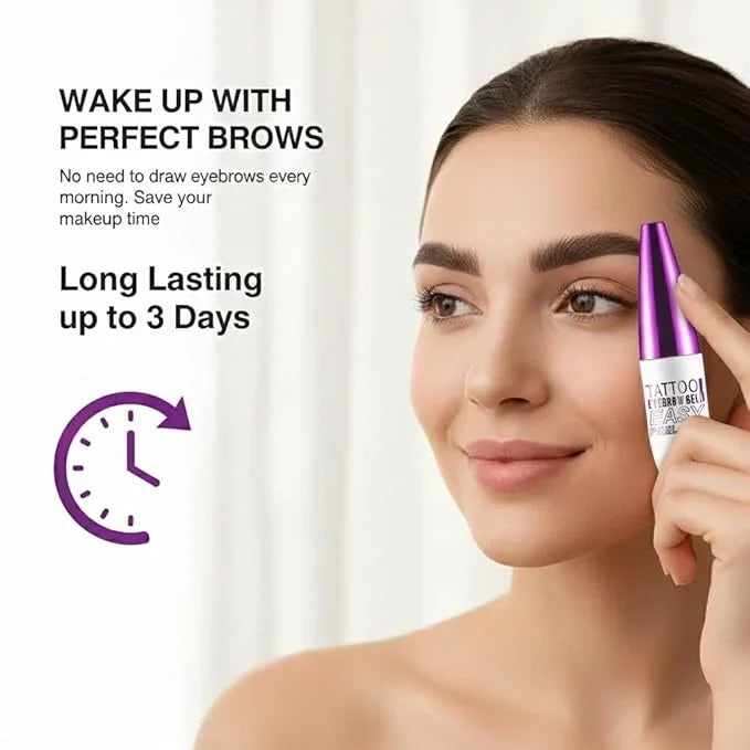 Vectoraa Peel-Off Eyebrow Tint – Long-Lasting Waterproof Brow Gel Tattoo