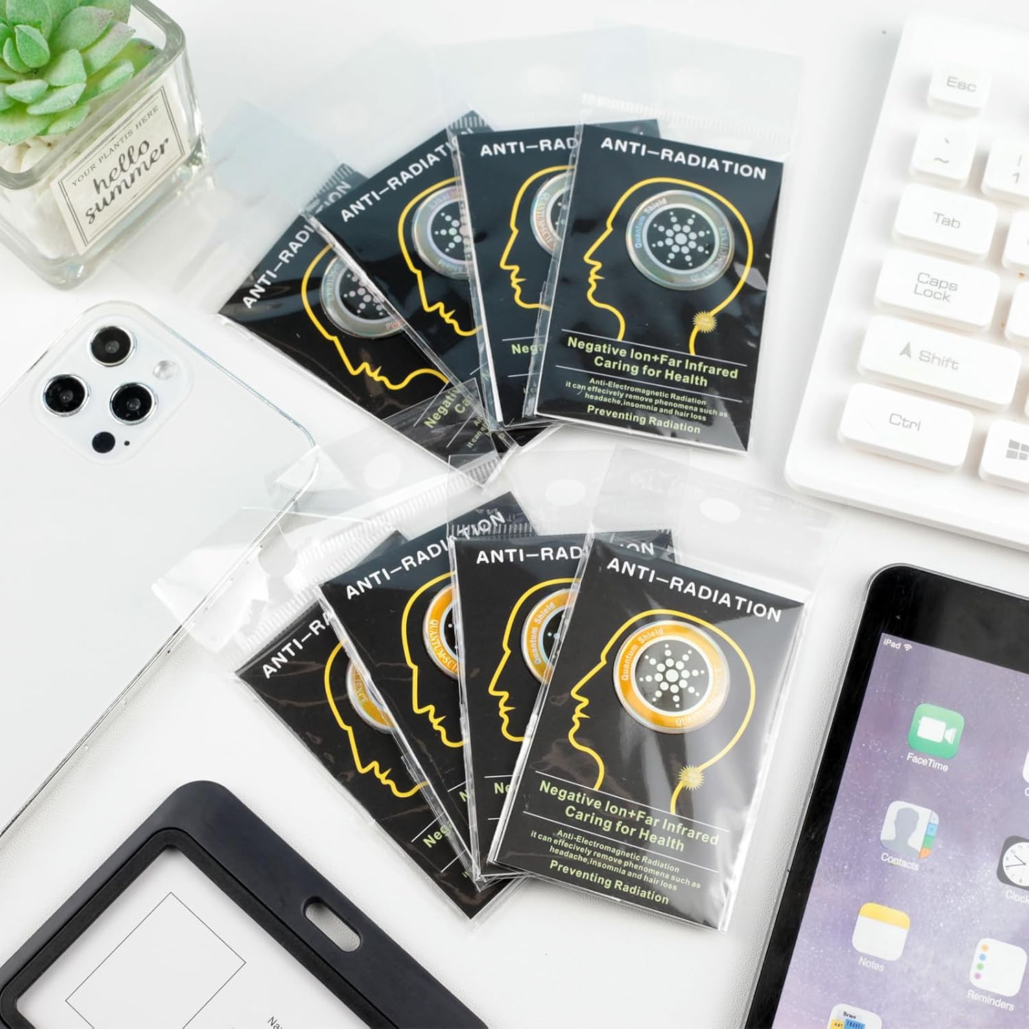 Victoraa EMF Blocker – Anti Radiation Chip Stickers for Mobile Phones & Tablets