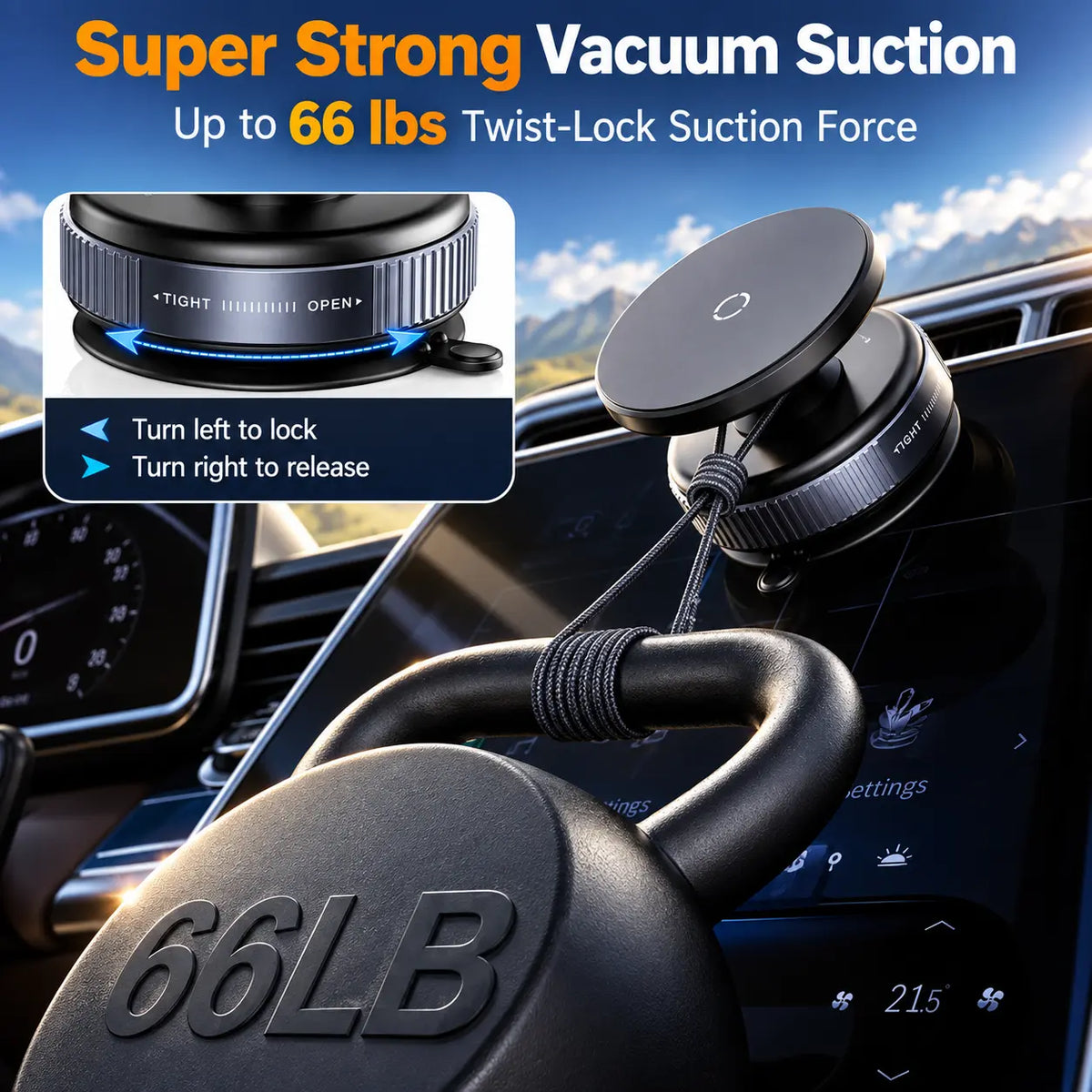 SnapGrip™ 360° Magnetic Phone Holder