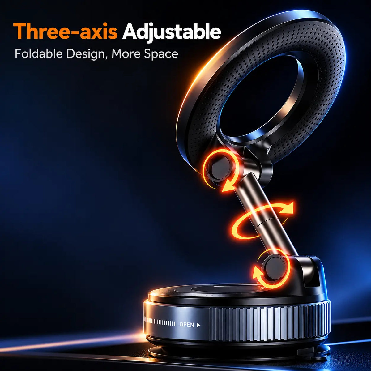 SnapGrip™ 360° Magnetic Phone Holder