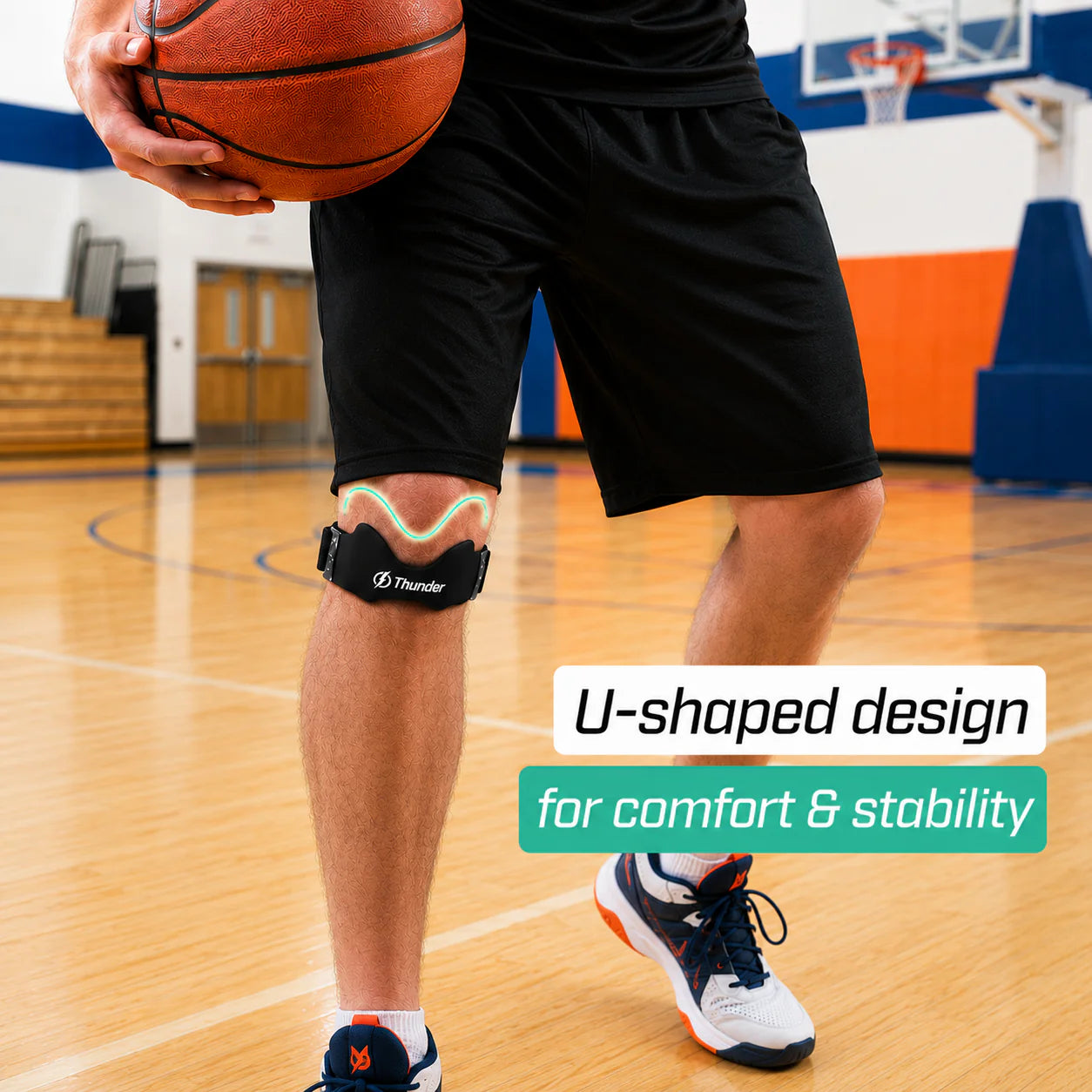 ActiveKnee™ Support Strap | Knee Pain Relief for Running, Sports & Daily Activities