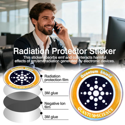 Victoraa EMF Blocker – Anti Radiation Chip Stickers for Mobile Phones & Tablets