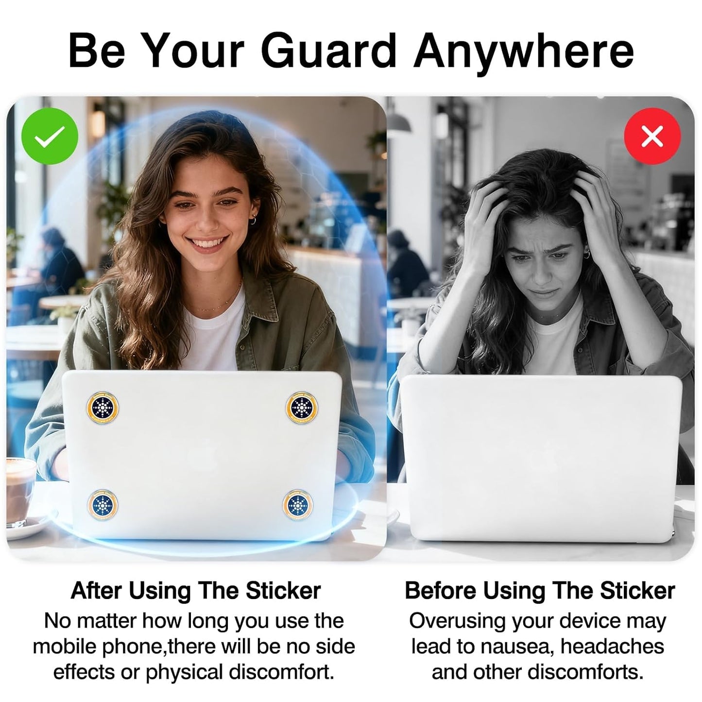 Victoraa EMF Blocker – Anti Radiation Chip Stickers for Mobile Phones & Tablets