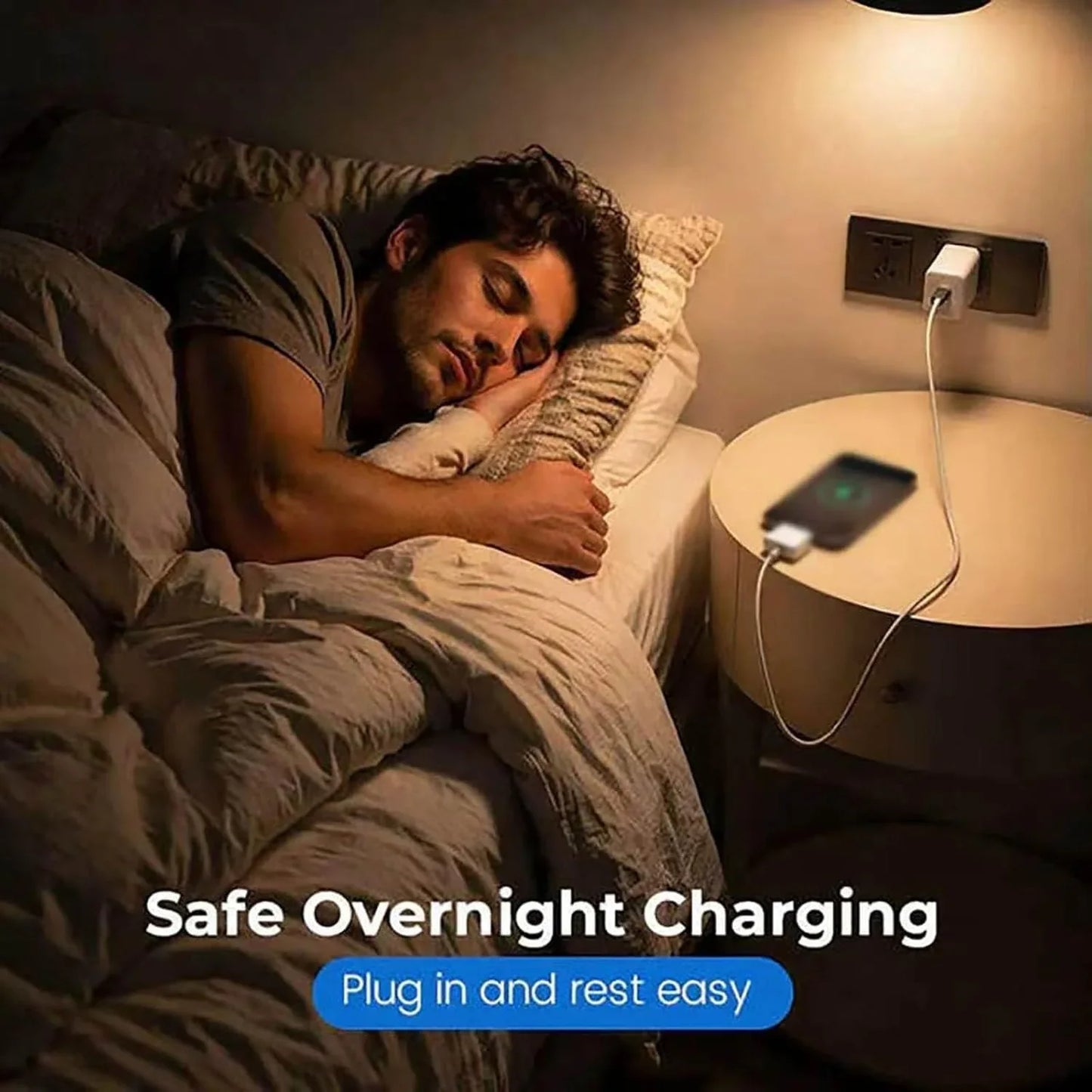 Smart Auto Stop Charging Adapter, Fully Charged Separator, Intelligent Power Cut-Off Protector, Universal Fast Charging Safety Adapter for Smartphones Tablets USB Devices