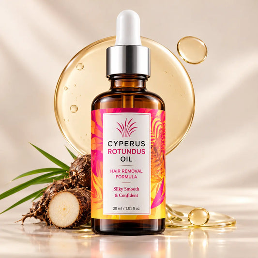 Cyperus Rotundus Oil™ | Hair Removal & Hair Reduction