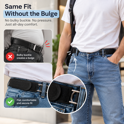 FlexFit™ Buckle-Free Elastic Belt
