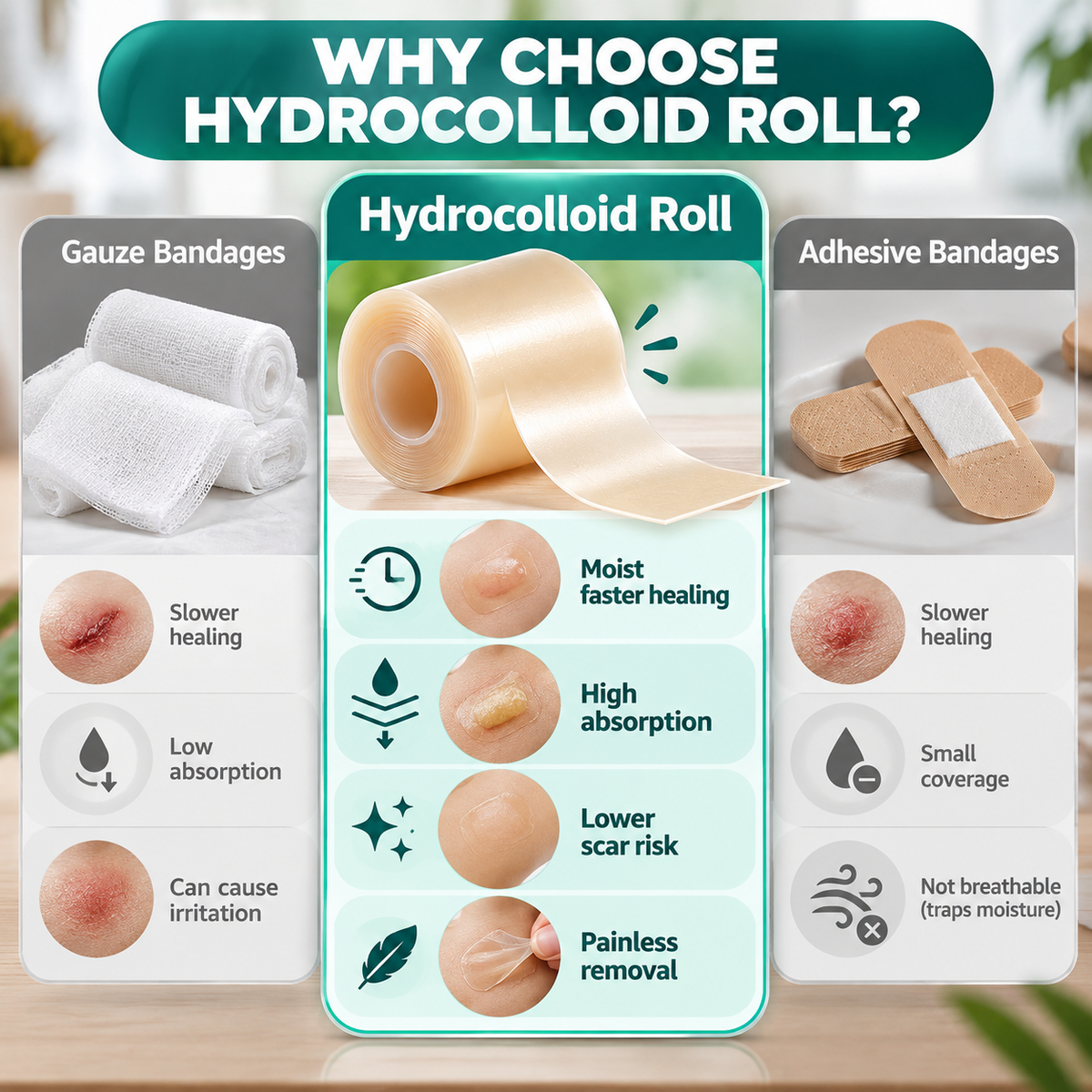 SkinShield™ Hydrocolloid Skin Protection Roll