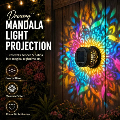 Lumaya™ | Solar Mandala Light for Stunning Outdoor Décor