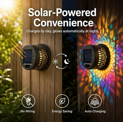 Lumaya™ | Solar Mandala Light for Stunning Outdoor Décor