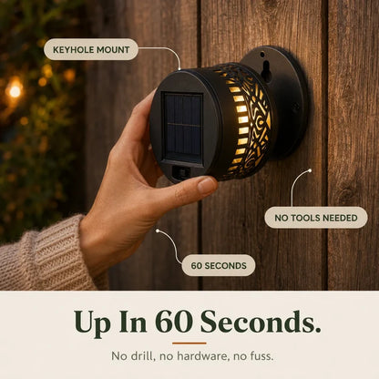 Lumaya™ | Solar Mandala Light for Stunning Outdoor Décor